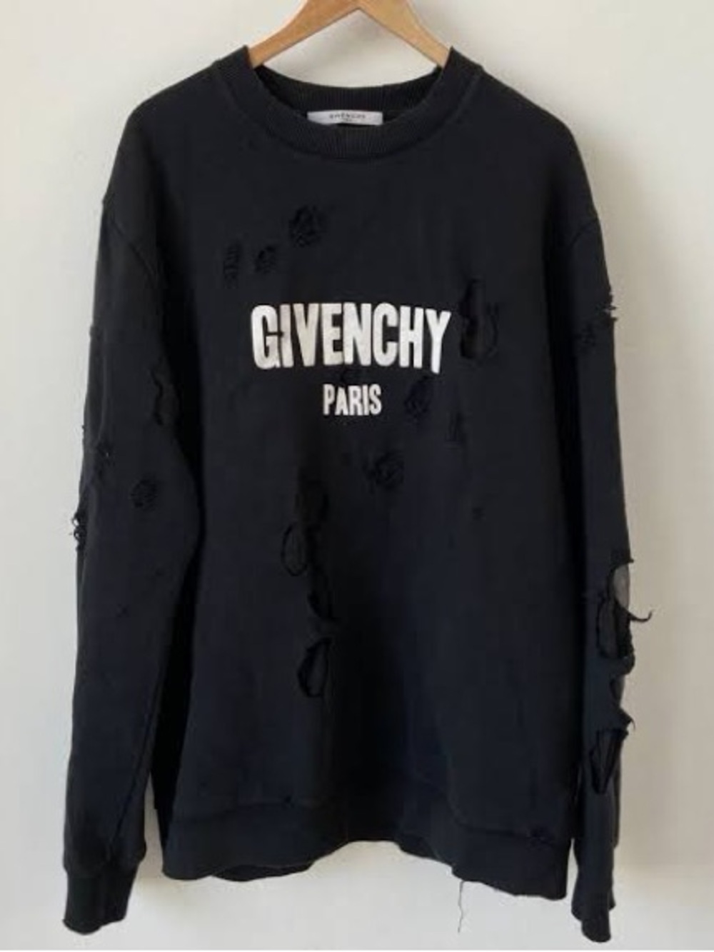 Givenchy 2023 Distressed Sweater